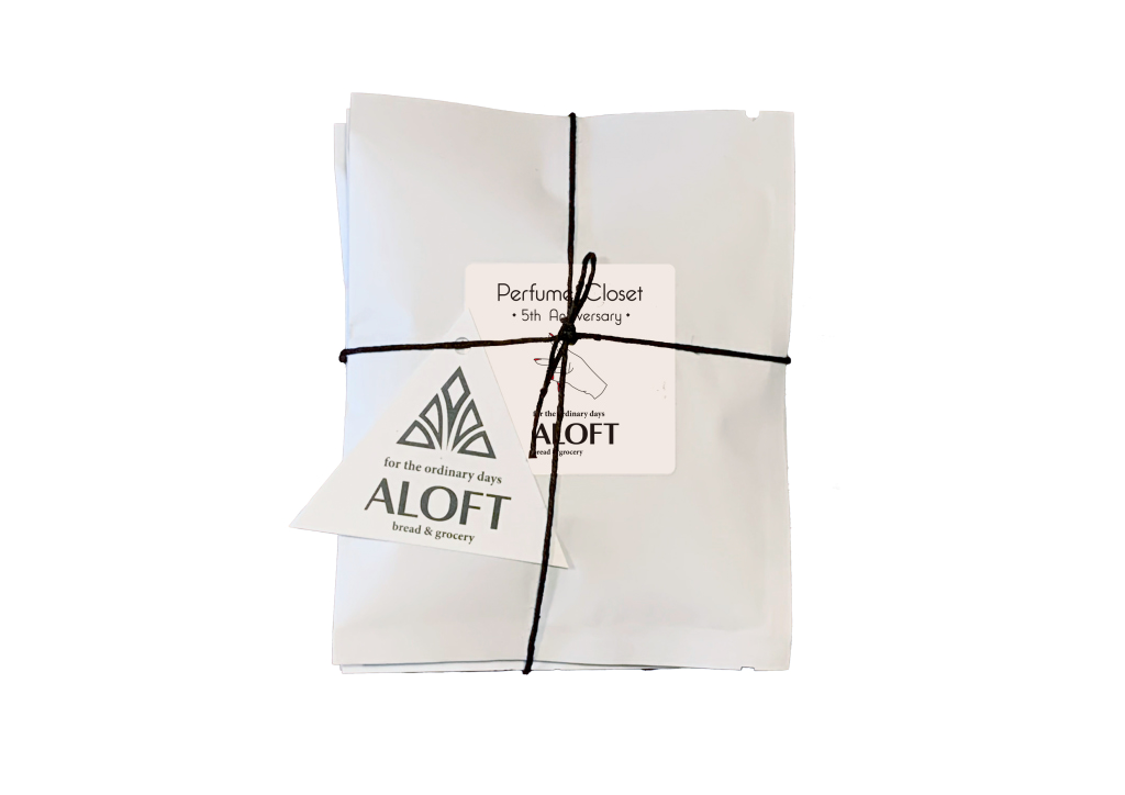 【ALOFT×perfume Closet コラボ商品】 ALOFTオリジナルブレンドコーヒー(ドリップバッグ)　　　　3個セット　￥1,080(税込)※販売は終了しています。